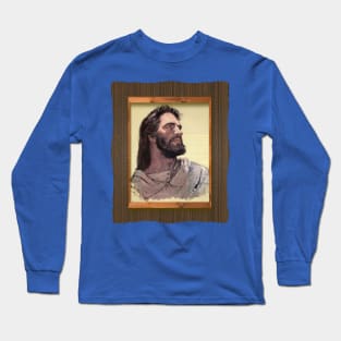 JESUS CHRIST by RICHARD HOOK FRAMED Long Sleeve T-Shirt